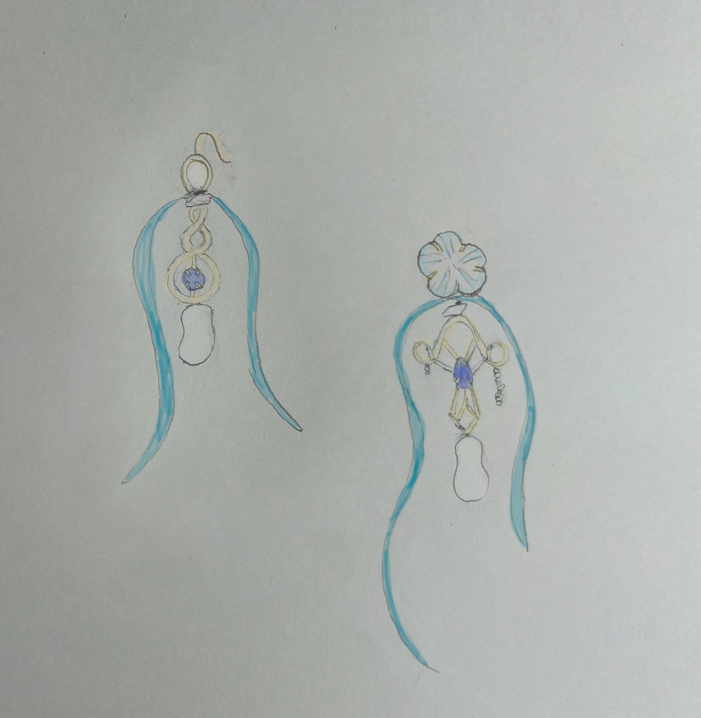 Custom Wedding Earrings | Katharine Hertweck